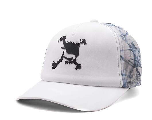 Kšiltovka Oakley - JAPAN Field Gear Line - Skull Mesh Cap 24.0 - White