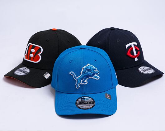 Kšiltovka New Era - 9FORTY The League - Detroit Lions - Rain Blue