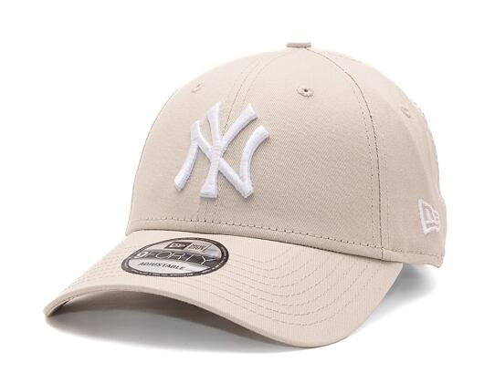 Kšiltovka New Era 9FORTY MLB Nos League Essential New York Yankees - Stone / White