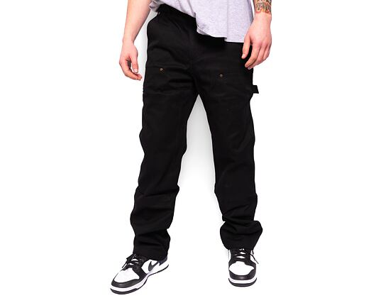 Kalhoty Karl Kani Woven Signature Carpenter Pants black