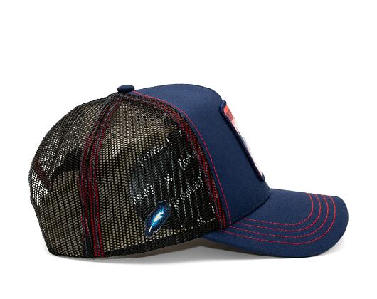 Kšiltovka Capslab Trucker - Dragon - On Fire - Midnight Blue