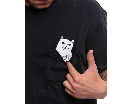 RIP N DIP Lord Nermal Pocket Tee Black Mineral Wash