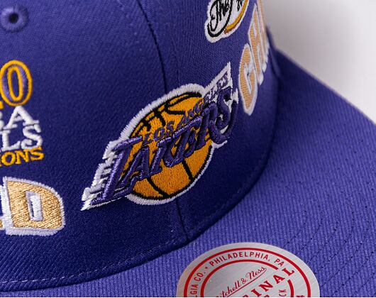 Kšiltovka Mitchell & Ness World Champs Snapback NBA Los Angeles Lakers Purple