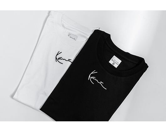 Balení dvou triček Karl Kani Small Signature Essential Tee 2 Pack black/white