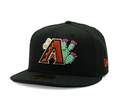 Kšiltovka New Era - 59FIFTY MLB City Flower Icon - Arizona Diamondbacks - Black