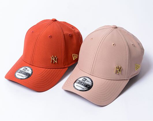 Kšiltovka New Era - 9FORTY Flawless - NY Yankees - Camel / Gold