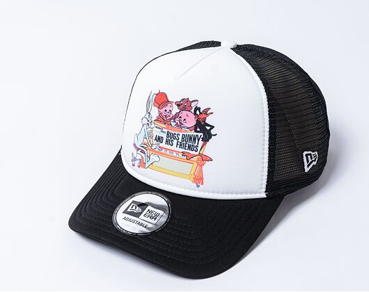 Kšiltovka New Era - 9FORTY Trucker Looney Tunes Characters - Black