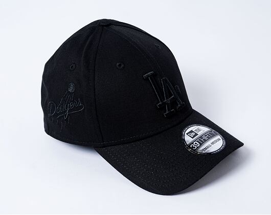 Kšiltovka New Era - 39THIRTY Monochrome - LA Dodgers - Black