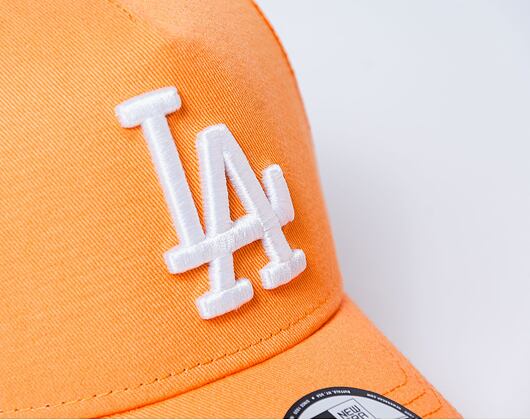 Dětská Kšiltovka New Era - 9FORTY Trucker League Essential - LA Dodgers - Orange