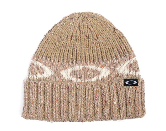 Dámský Kulich Oakley W. Ellipse Ribbed Beanie Humus