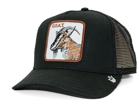 Kšiltovka Goorin Trucker - The GOAT - Black