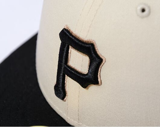 Kšiltovka New Era - 59FIFTY Low Profile "Late Fall Vibes" - Pittsburgh Pirates - Cream / Black