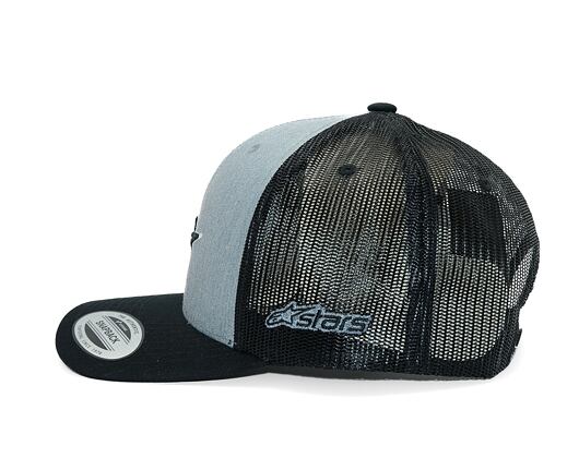 Kšiltovka Alpinestars - Ageless Outline Trucker - Grey Heather/Black