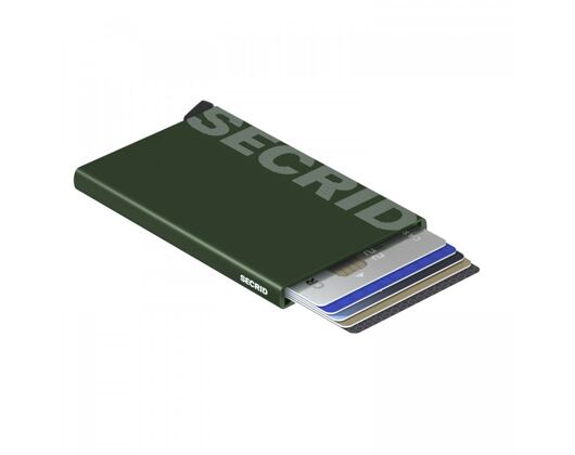 Pouzdro na karty Secrid Cardprotector Laser - Logo Green