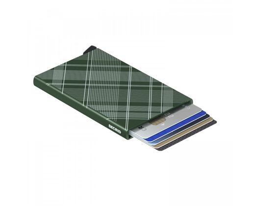 Pouzdro na karty Secrid Cardprotector Laser - Tartan Green