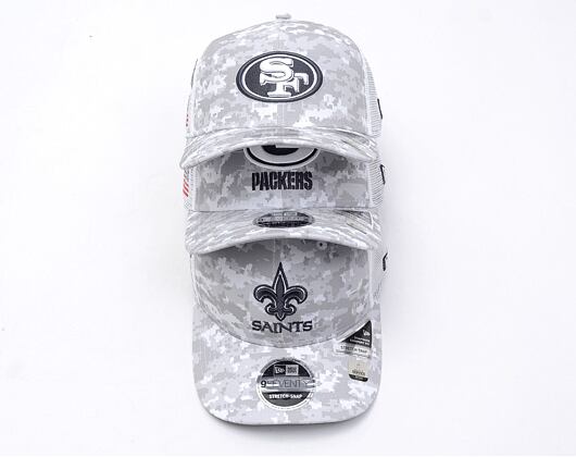 Kšiltovka New Era - NFL24 9SEVENTY Stretch-Snap - New Orleans Saints