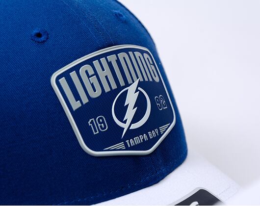 Kšiltovka Fanatics - Tampa Bay Lightning - A/CAP Structured Adjustable Meshback - Blue Cobalt/White