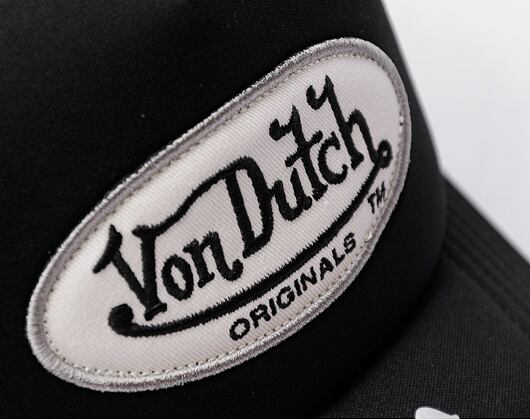 Kšiltovka Von Dutch - Trucker Tampa - Polyester Foam - Black/Black