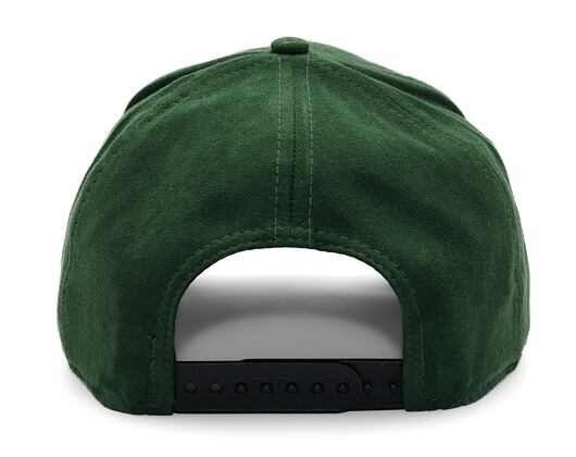 Kšiltovka New Era - 9FORTY A-Frame MLB Faux Suede - LA Dodgers - Green / Black