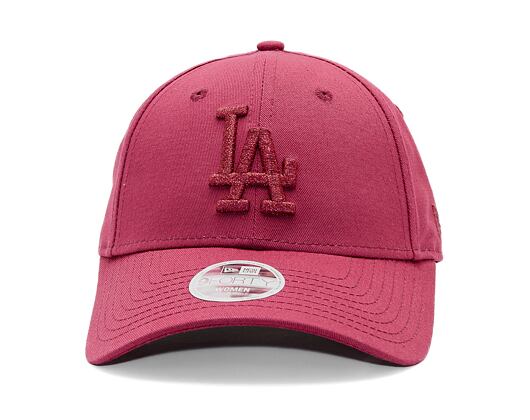 Dámská Kšiltovka New Era - MLB Metallic 9FORTY - LA Dodgers - Burgundy