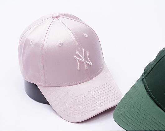 Dámská Kšiltovka New Era - MLB Satin 9FORTY - NY Yankees - Pink