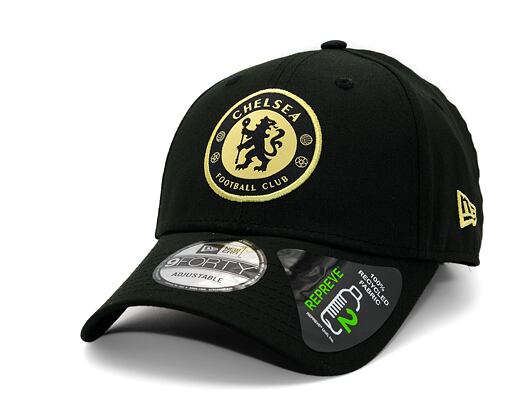 Kšiltovka New Era - Pop Outline 9FORTY - Chelsea FC Lion Crest - Black / Gold