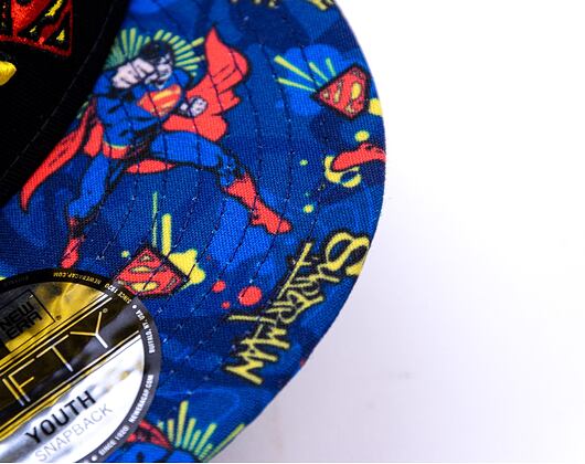 Dětská Kšiltovka New Era - Warner Bros Superman 9FIFTY - Navy