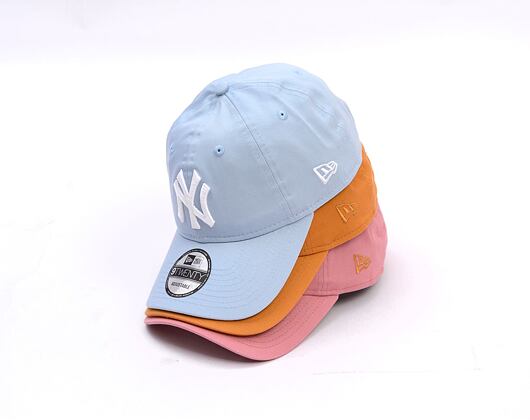 Kšiltovka New Era - MLB Essential 9TWENTY - NY Yankees - Pink / Ochre