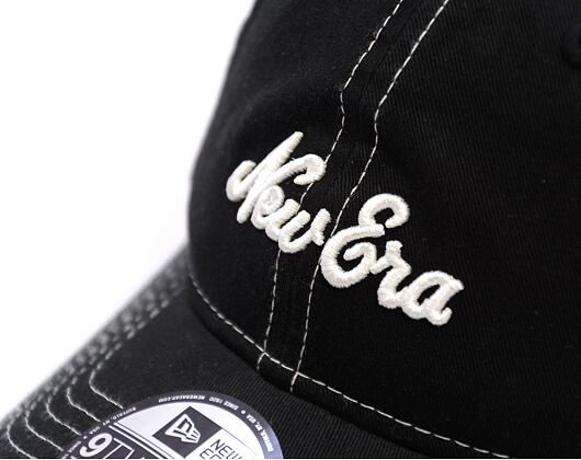 Kšiltovka New Era - Contrast Stitch 9TWENTY - Black / White