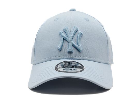 Kšiltovka New Era - MLB Essential 9FORTY - NY Yankees - Pastel Blue