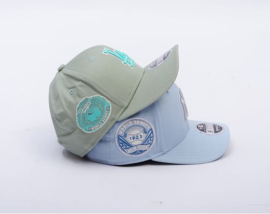 Kšiltovka New Era - MLB World Series 9FIFTY Original Fit - LA Dodgers - Mint Green / Teal