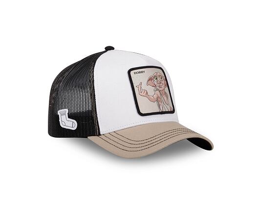 Kšiltovka Capslab - Trucker Harry Potter - Dobby - Beige