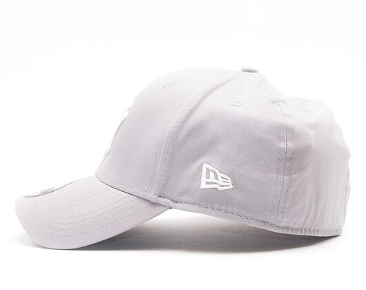 New Era League Basic New York Yankees Grey/White 39THIRTY Stretchfit Cap