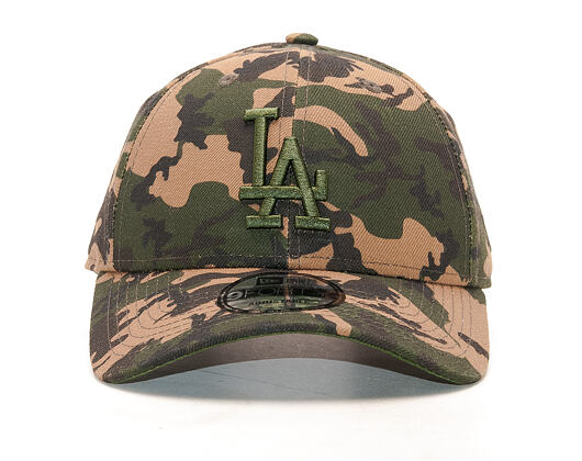 New Era Seasonal Camo Los Angeles Dodgers 9FORTY Woodland Camo Strapback Cap