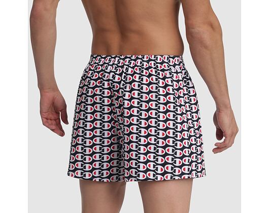 Champion Loose Boxer Premium C Navy Print Briefs