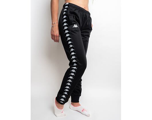 Kappa 222 Banda Wrastoria Slim C1B Black/Black/White Womens Sweatpants