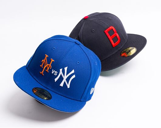 New Era 59FIFTY 2000 World Series New York Mets VS New York Yankees Fitted Light Royal Cap