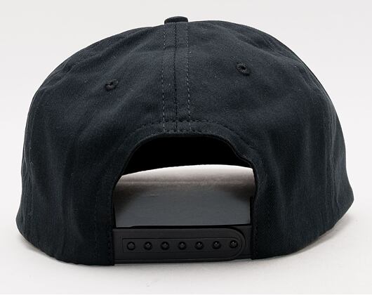 éS Script Applique Snapback 001 Black Cap