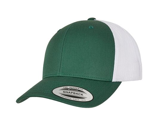 Yupoong Retro Trucker 2-Tone Evergreen/White Cap