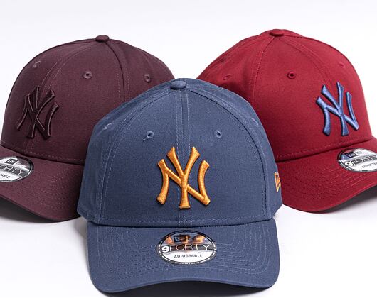 New Era 9FORTY MLB League Essential 9forty New York Yankees Royal/Orange Cap