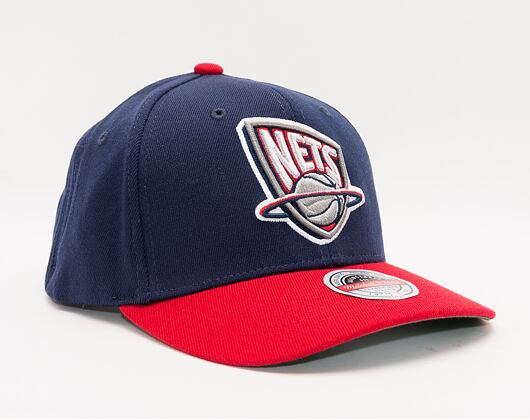 Mitchell & Ness Team 2 Tone 2.0 Stretch Snapback Hwc New Jersey Nets Navy / Red Cap