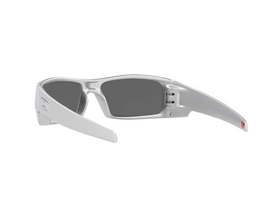 Oakley Gascan X-Silver w/Prizm Black Plr 0OO9014 9014C160 Sunglasses