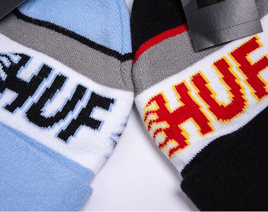 HUF Enforcer Pom Beanie black