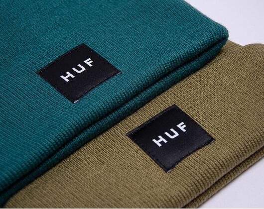 HUF Essentials Box Logo Beanie sycamore