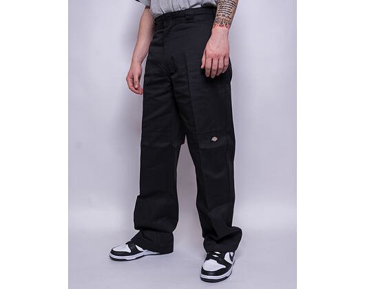 Dickies DOUBLE KNEE RECDK0A4XK3BLK132 Black Pants