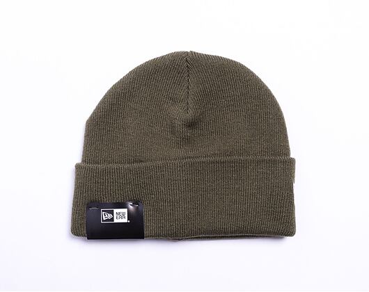 New Era Short Cuff Beanie Olive