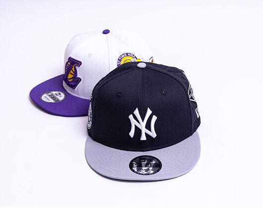 New Era 9FIFTY MLB All Over Patch  Los Angeles Lakers Navy Cap