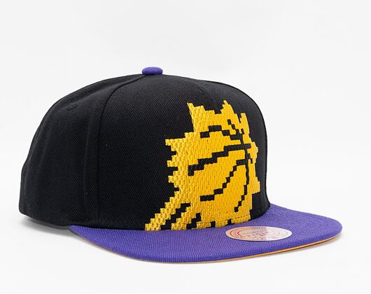 Mitchell & Ness 8 BIT XL SNAPBACK PHOENIX SUNS Black Cap