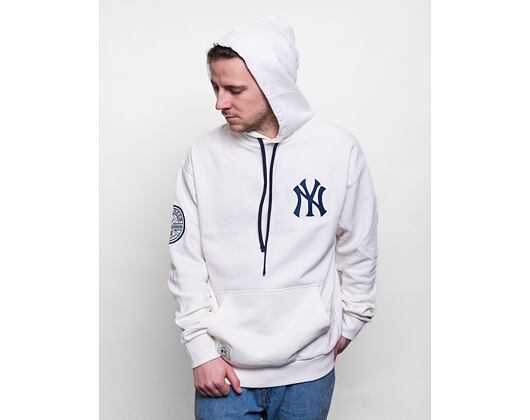 New Era Heritage Oversized Hoody New York Yankees Off White / Oceanside Blue