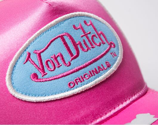 Von Dutch Trucker Cary Satin Pink/Sand Cap